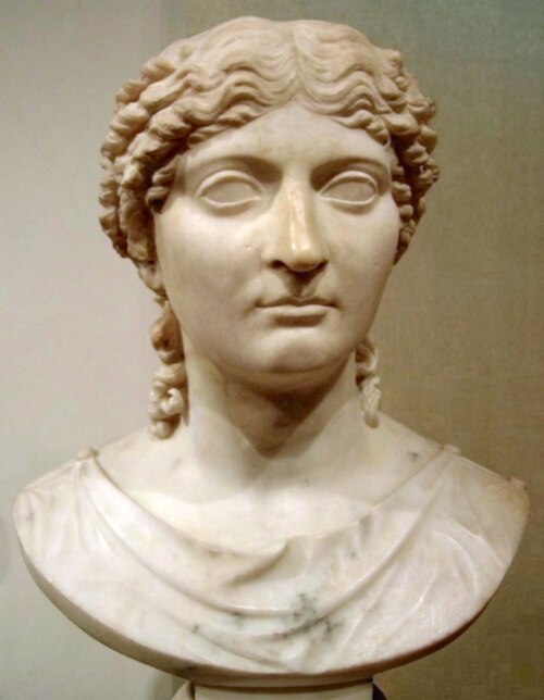 Porträt von Agrippina die Jüngere