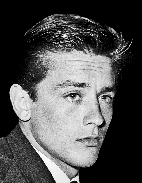 Porträt von Alain Delon
