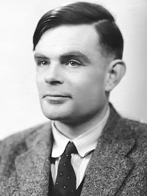 Porträt von Alan Turing