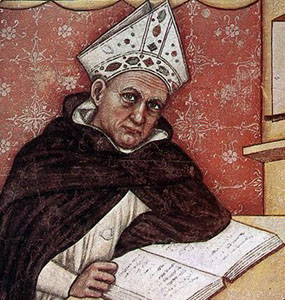 Porträt von Albertus Magnus
