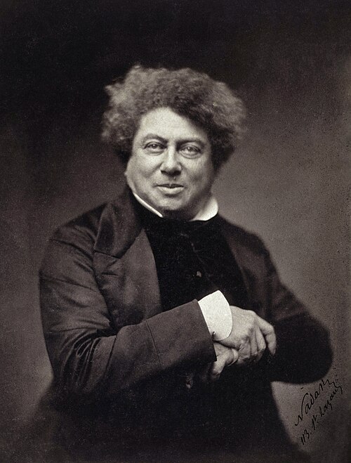 Porträt von Alexandre Dumas der Ältere