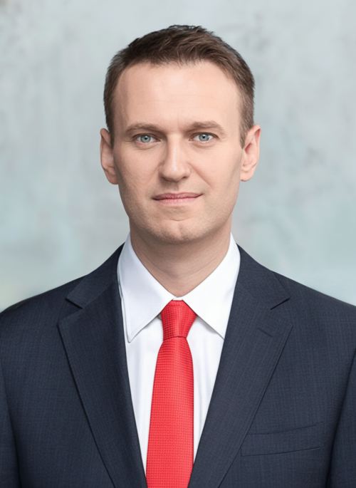 Porträt von Alexei Anatoljewitsch Nawalny