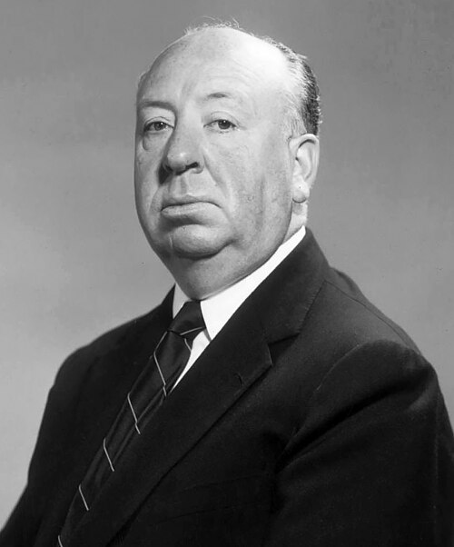 Porträt von Alfred Hitchcock