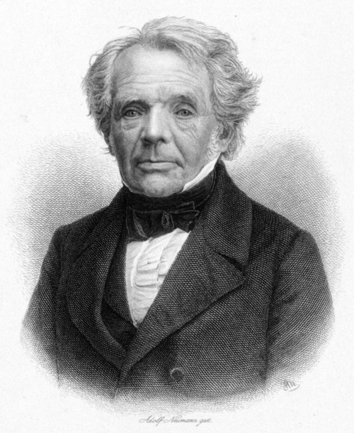 Porträt von August Ferdinand Möbius
