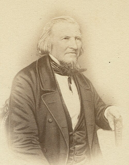 Porträt von August Heinrich Hoffmann von Fallersleben