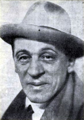 Porträt von Blaise Cendrars