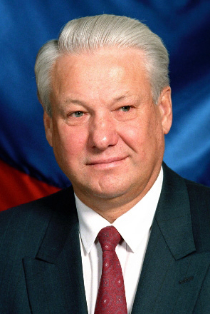 Porträt von Boris Nikolajewitsch Jelzin