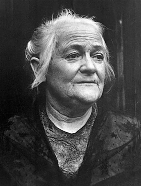 Porträt von Clara Zetkin