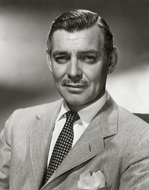 Porträt von Clark Gable