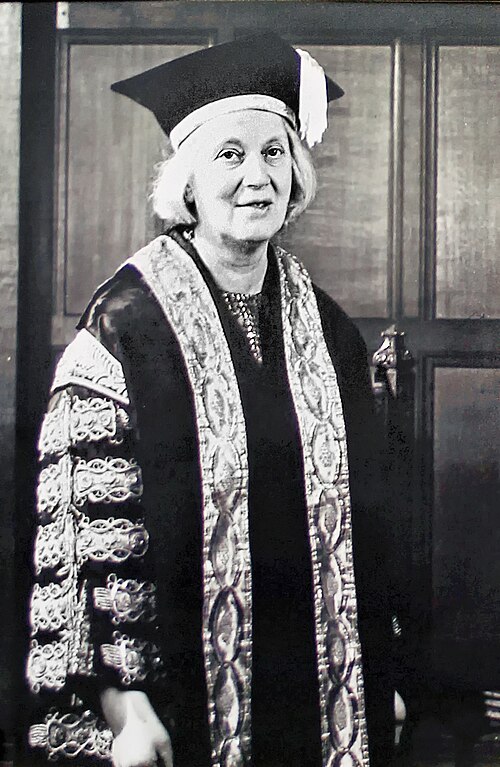 Porträt von Dorothy Crowfoot Hodgkin