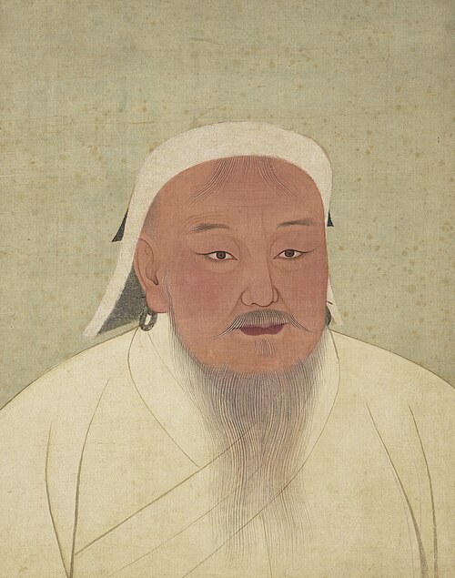 Porträt von Dschingis Khan