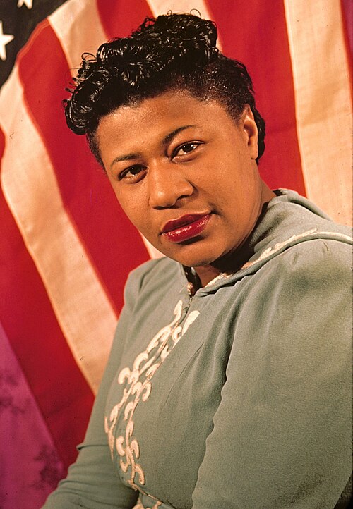 Porträt von Ella Fitzgerald