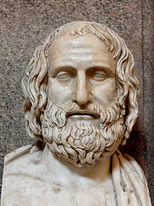 Porträt von Euripides