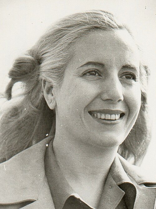 Porträt von Eva Perón