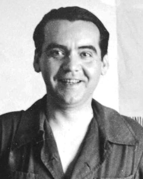 Porträt von Federico García Lorca