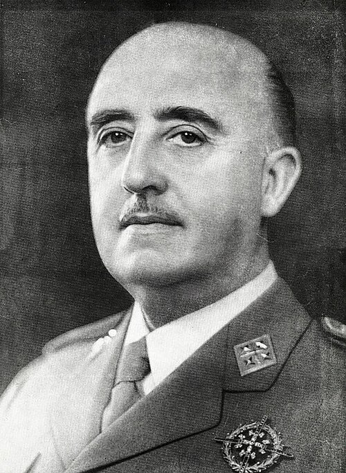 Porträt von Francisco Franco