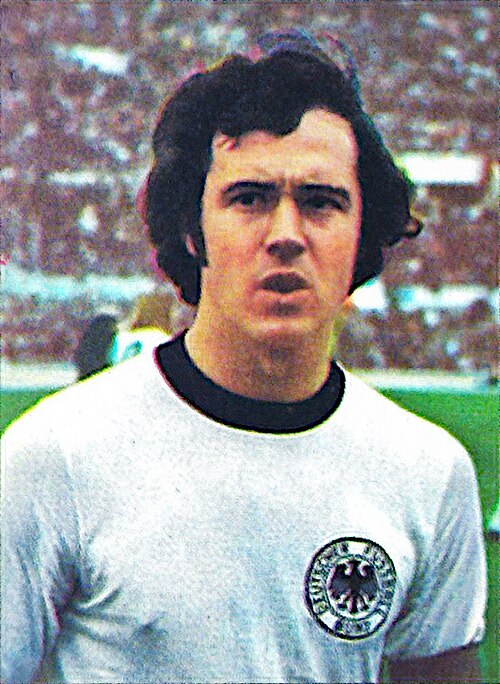 Porträt von Franz Beckenbauer