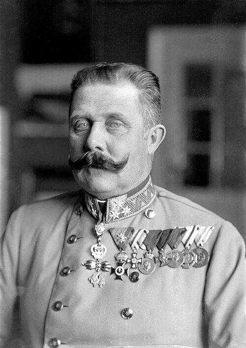 Porträt von Franz Ferdinand von Österreich-Este