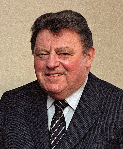 Porträt von Franz Josef Strauß