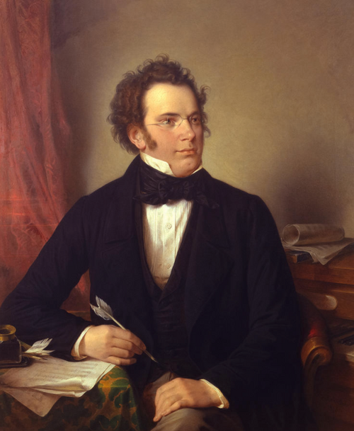 Porträt von Franz Schubert