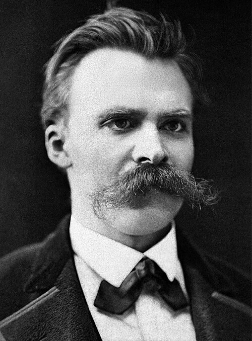 Porträt von Friedrich Nietzsche