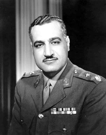 Porträt von Gamal Abdel Nasser