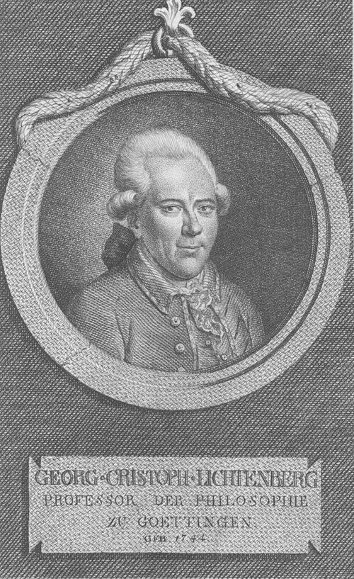 Porträt von Georg Christoph Lichtenberg
