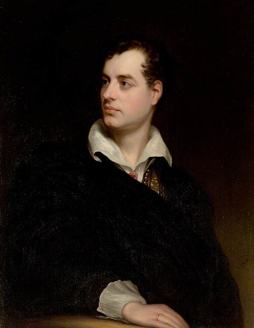 Porträt von George Gordon Byron