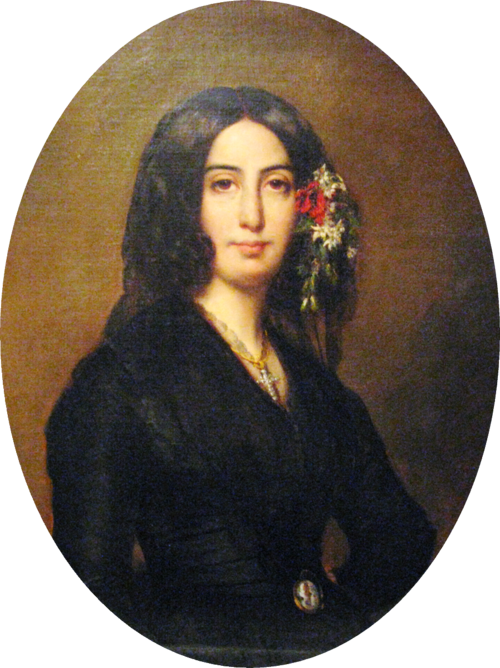 Porträt von George Sand
