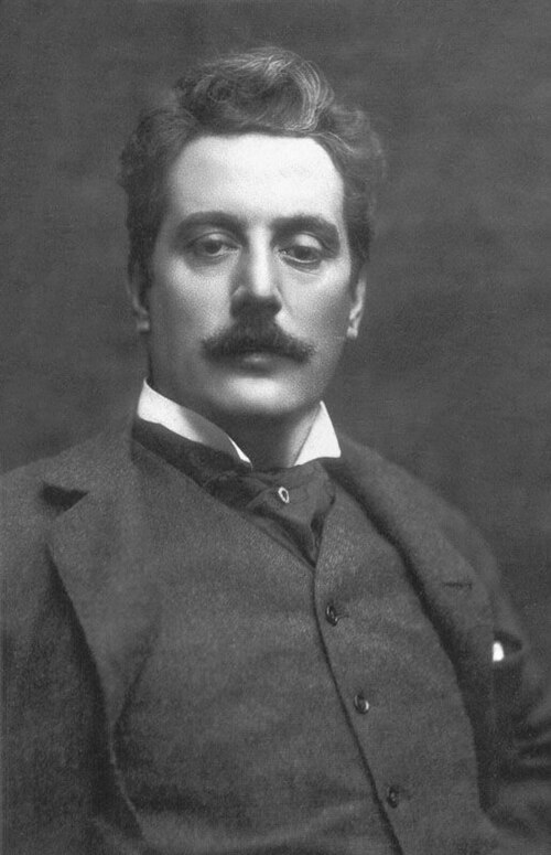 Porträt von Giacomo Puccini
