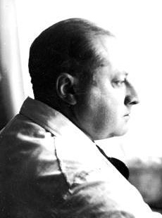 Porträt von Gottfried Benn