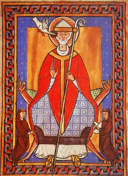 Porträt von Gregor der Große
