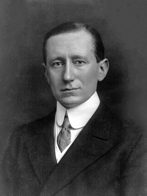 Porträt von Guglielmo Marconi