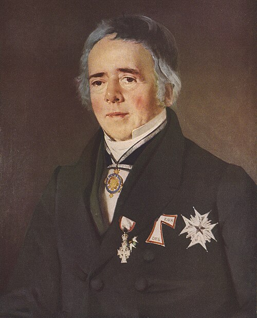 Porträt von Hans Christian Ørsted