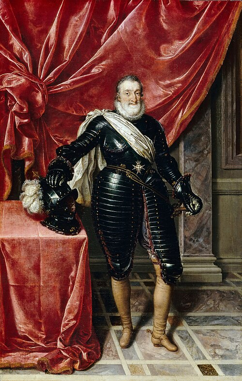 Porträt von Heinrich IV., König von Frankreich