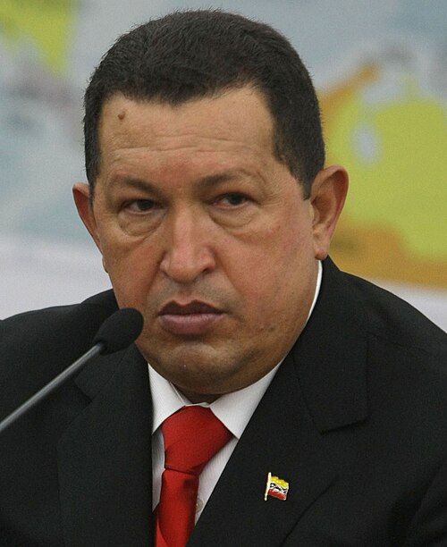 Porträt von Hugo Chávez