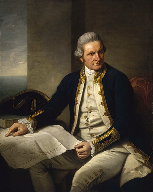 Porträt von James Cook