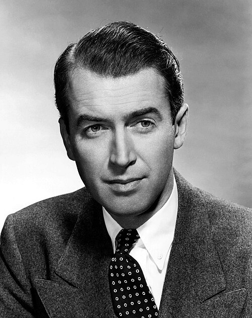 Porträt von James Stewart