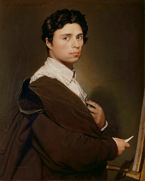 Porträt von Jean-Auguste-Dominique Ingres