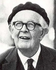 Porträt von Jean Piaget
