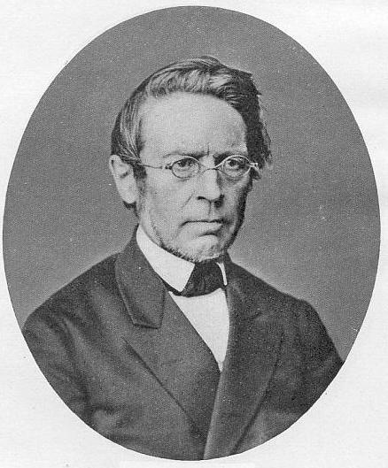 Porträt von Johann Gustav Droysen