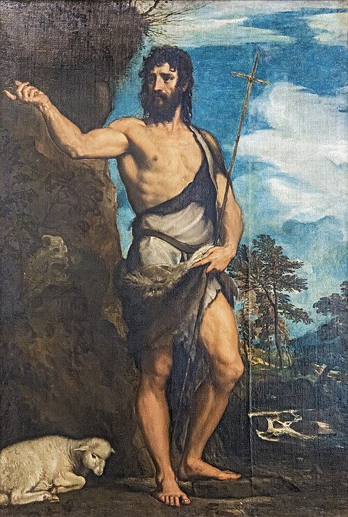 Porträt von Johannes der Täufer