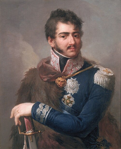 Porträt von Józef Antoni Poniatowski