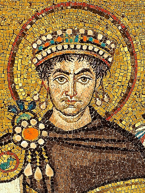 Porträt von Justinian I.