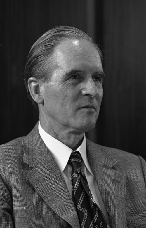 Porträt von Karl Carstens