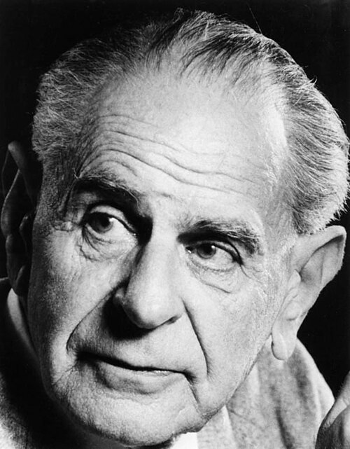 Porträt von Karl Popper