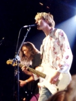 Porträt von Kurt Cobain