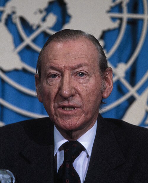 Porträt von Kurt Waldheim