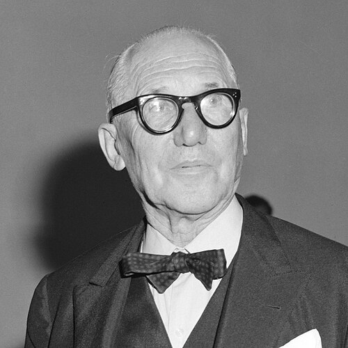 Porträt von Le Corbusier