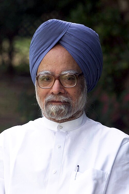Porträt von Manmohan Singh